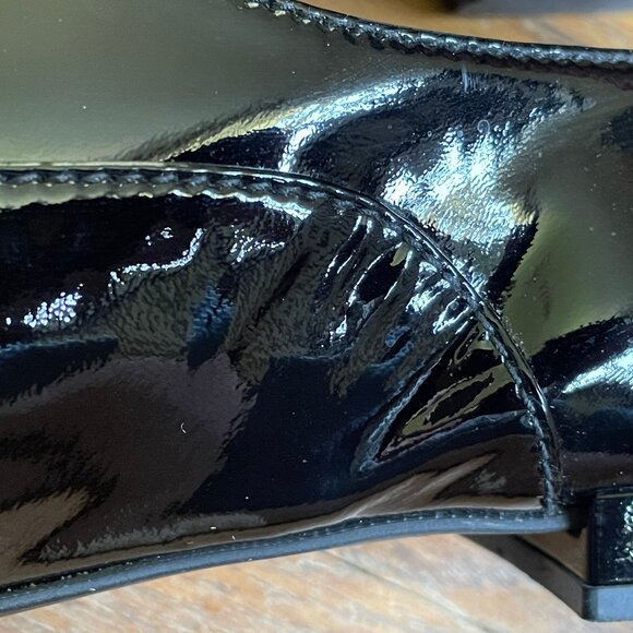 Miu Miu Black Patent Leather Oxfords, EU 40.5 - Picture 13 of 13